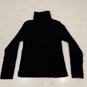 Zara Kids Black Turtleneck Sweater